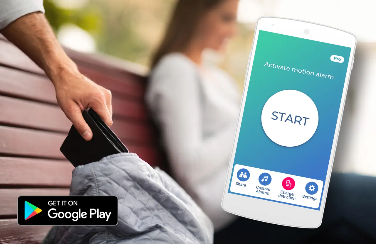 Anti-Theft app - Pick-pockets hate this app