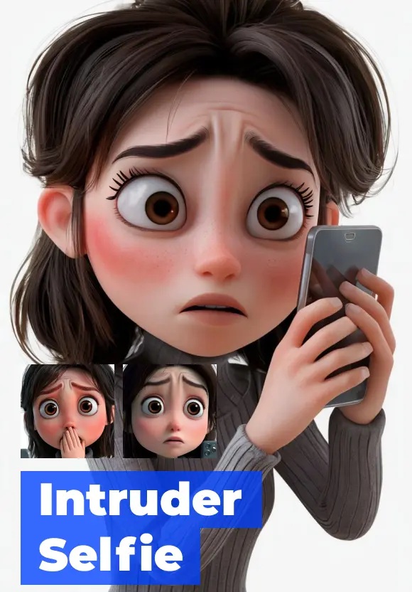 Take a photo of the Intruder