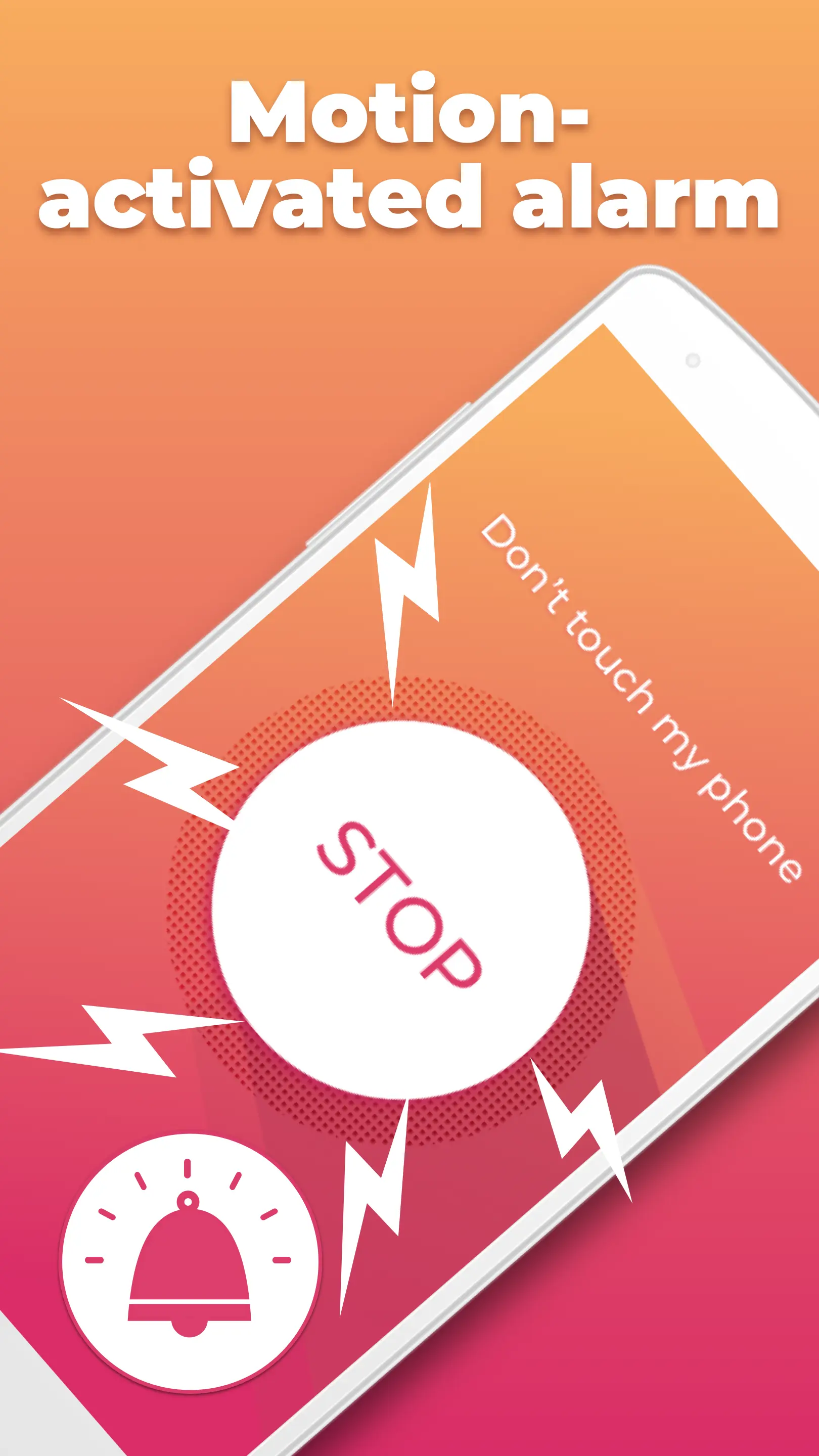 Motion-activated alarm